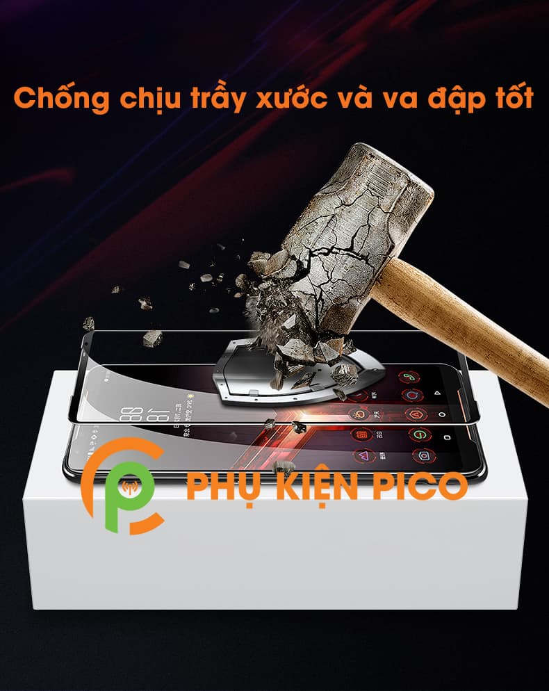Kính cường lực Rog Phone 2 chính hãng Monqiqi - 2