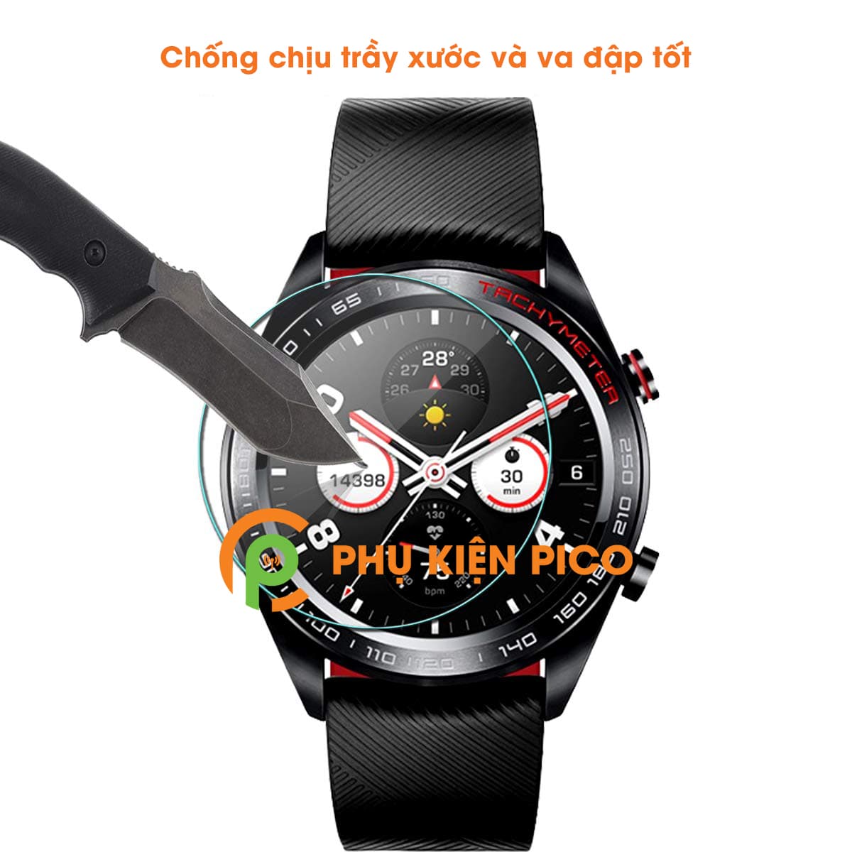 Cường lực đồng hồ Honor Magic Watch 2 full màn hình - 4