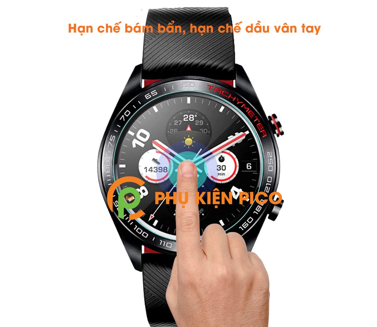 Cường lực đồng hồ Honor Magic Watch 2 full màn hình - 6