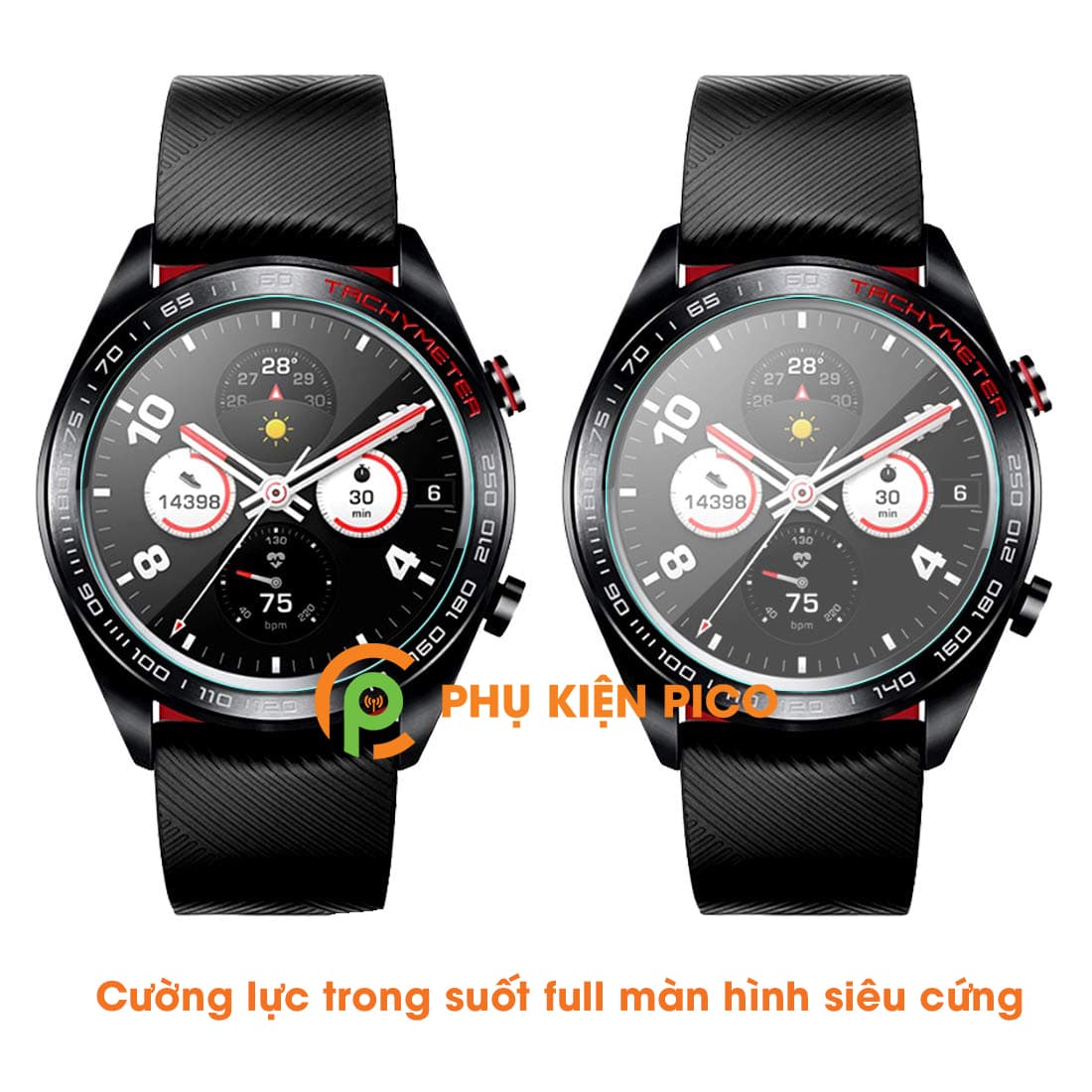 Cường lực đồng hồ Honor Magic Watch 2 full màn hình - 2