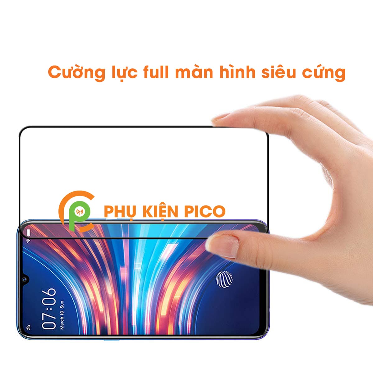 Kính cường lực Vivo S1 Pro full màn hình độ cứng 9H - 4