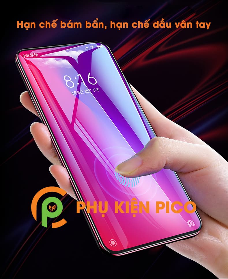 Kính cường lực Xiaomi Redmi K20 Pro chính hãng Monqiqi độ cứng 9H full màn hình - 2