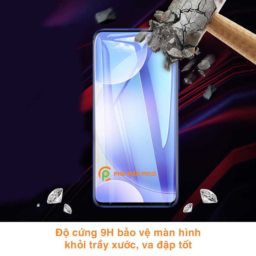 Kính cường lực Redmi K30 full màn hình viền đen siêu mỏng Monqiqi - 2