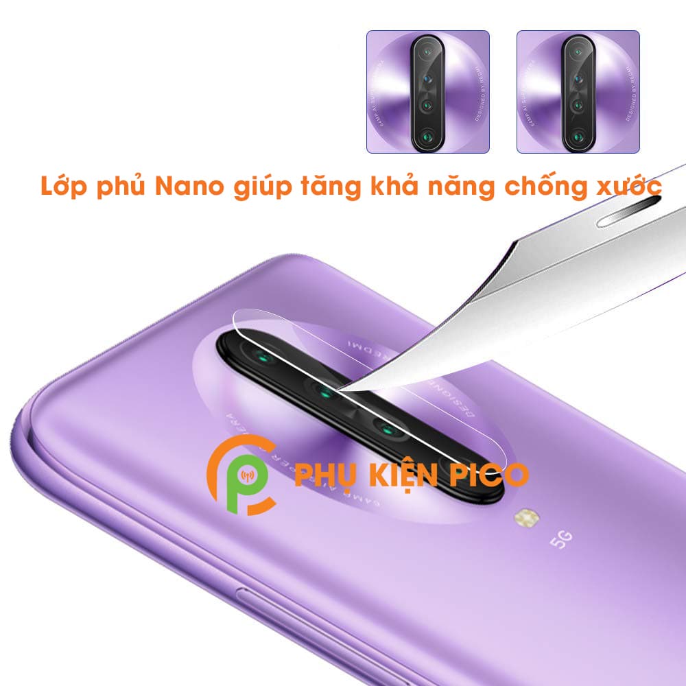 Dán camera Xiaomi Redmi K30 chống xước bảo vệ camera - 4