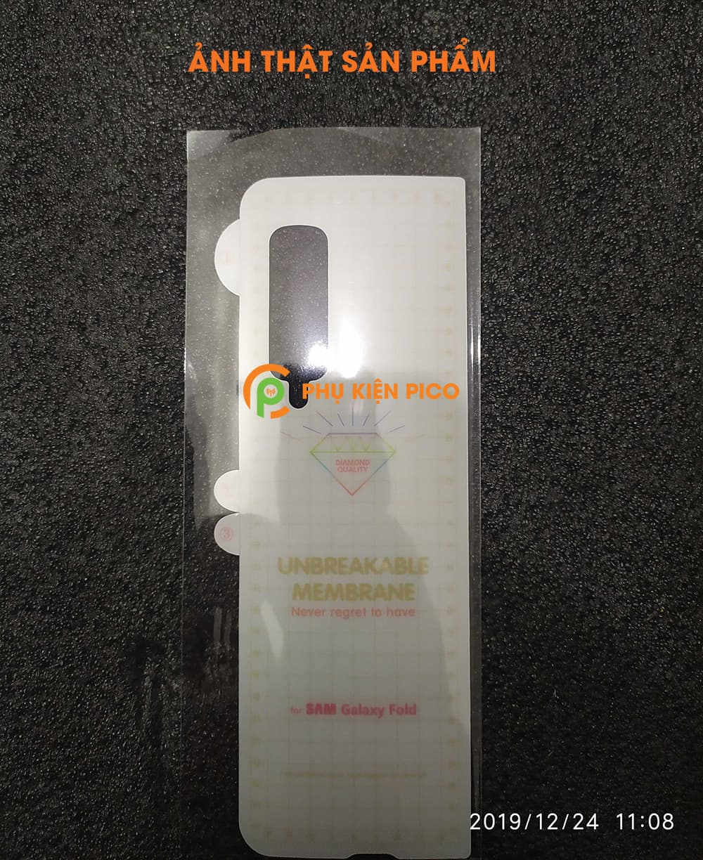 Dán lưng Samsung Galaxy Fold PPF và Dán mặt trước Samsung Galaxy Fold PPF dẻo trong suốt - 5