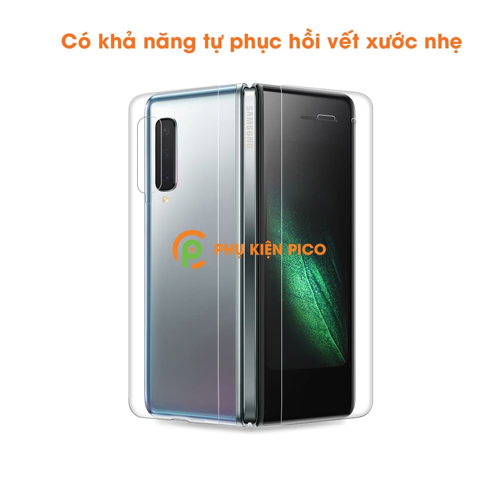 Dán lưng Samsung Galaxy Fold PPF và Dán mặt trước Samsung Galaxy Fold PPF dẻo trong suốt - 7