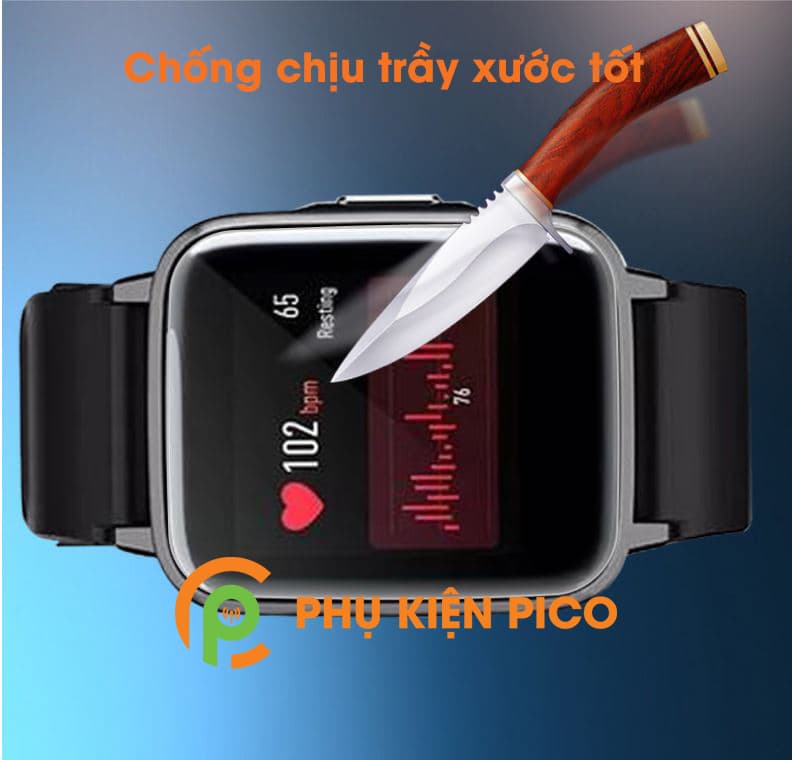 Dán màn hình đồng hồ Xiaomi Haylou Smart Watch PPF cao cấp - 3