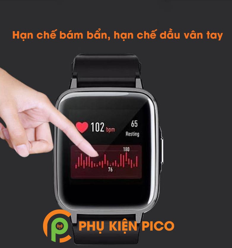 Dán màn hình đồng hồ Xiaomi Haylou Smart Watch PPF cao cấp - 4