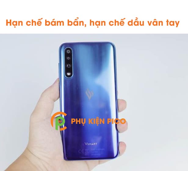 Dán lưng Vsmart Live chống bám vân tay nhám - 2