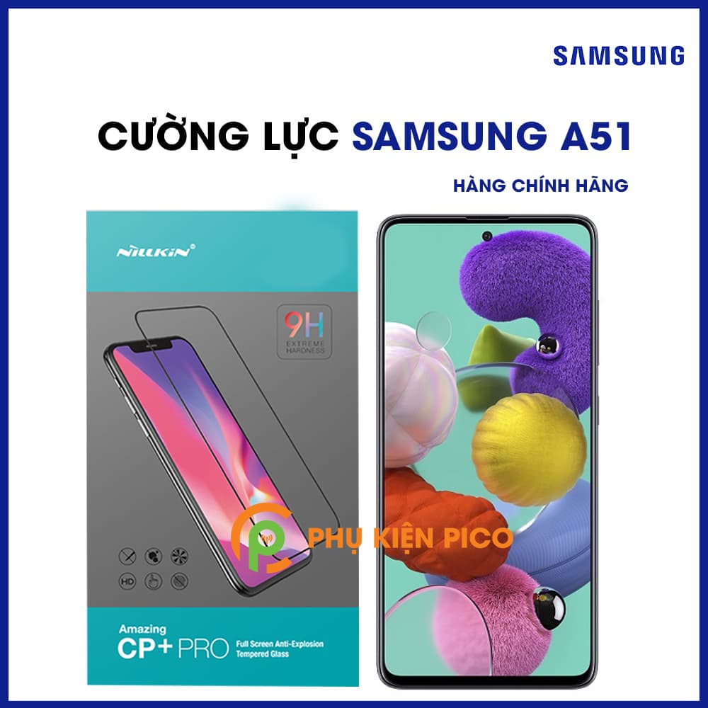 Kính cường lực Samsung Galaxy A51 chính hãng Nillkin Amazing CP+ Pro