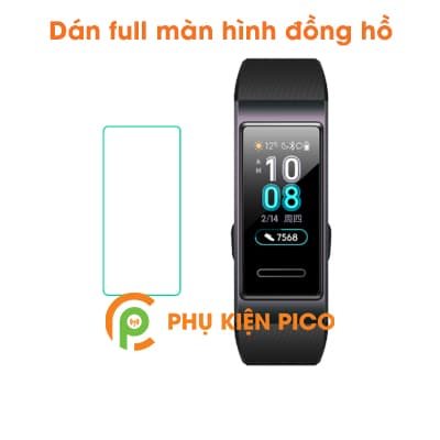 Dán màn hình đồng hồ Huawei Band 4 dẻo trong suốt PPF cao cấp - 3