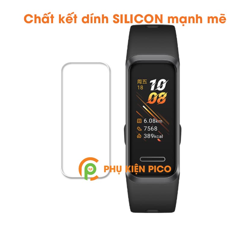 Dán màn hình đồng hồ Huawei Band 4 dẻo trong suốt PPF cao cấp - 5