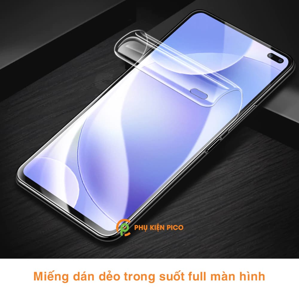 Dán màn hình Redmi K30 full màn dẻo trong suốt PPF tự phục hồi vết xước - 4