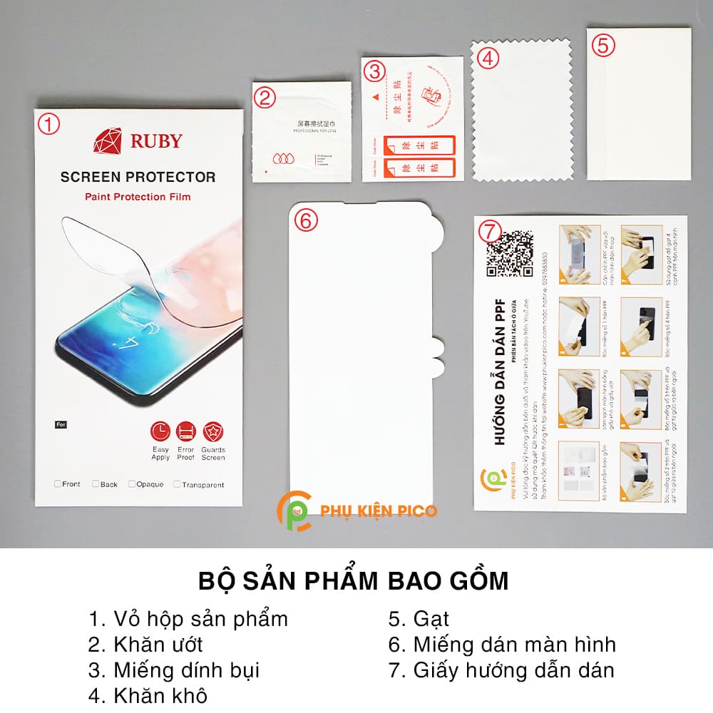Dán màn hình Redmi K30 full màn dẻo trong suốt PPF tự phục hồi vết xước - 8