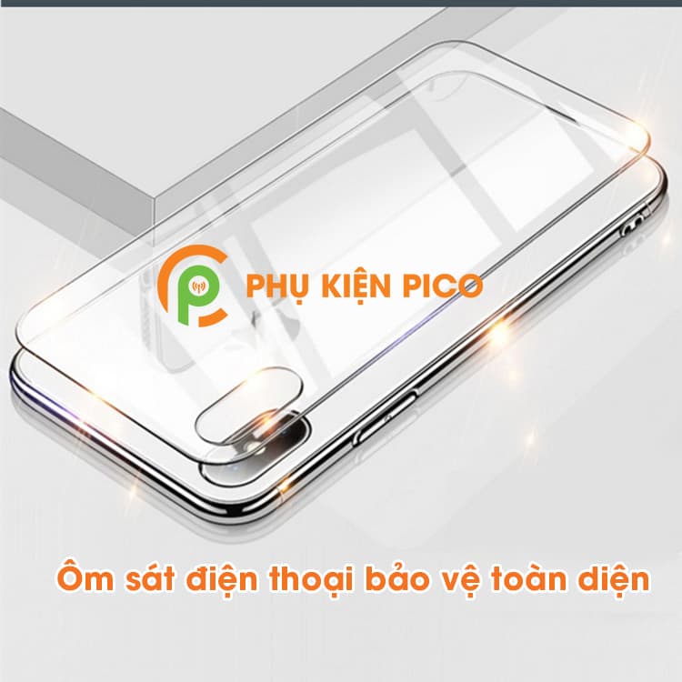 Kính cường lực mặt lưng Iphone Xs Max trong suốt độ cứng 9H - 4