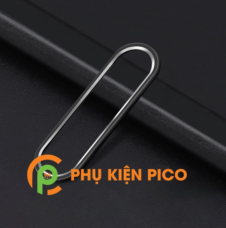 Vòng bảo vệ camera Oneplus 7T Pro ốp viền màu đen - 6