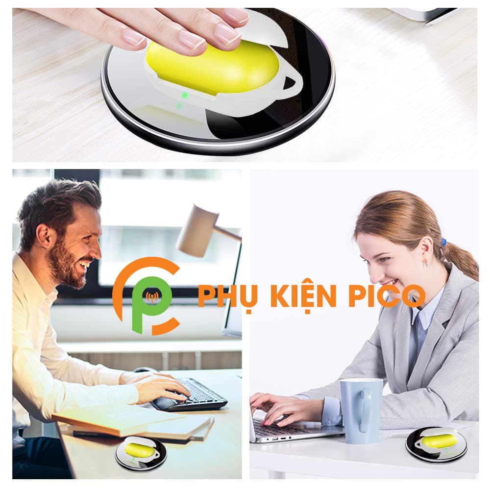 Ốp lưng Samsung Galaxy Buds silicon dẻo màu trắng - 5