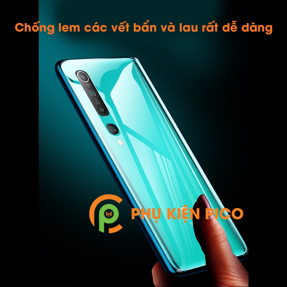 Dán lưng và Dán màn hình Xiaomi Mi 10 PPF cao cấp và Dán camera Xiaomi Mi 10 combo3 - 5
