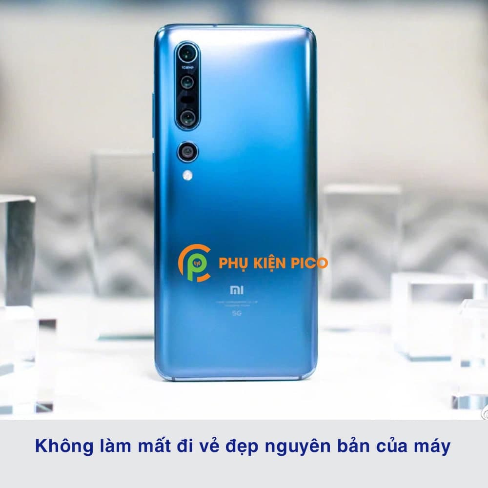 Dán lưng Xiaomi Mi 10 Pro cao cấp PPF dẻo trong suốt - 5