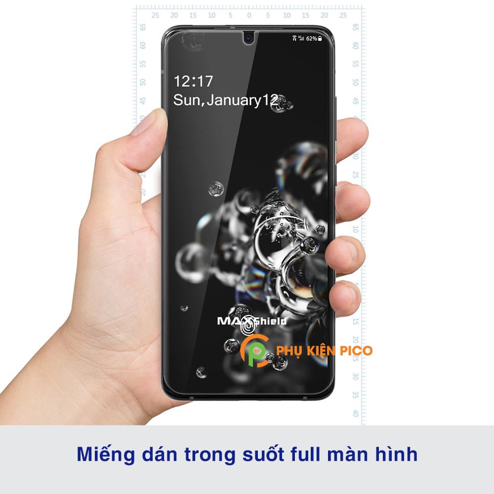 Dán màn hình Samsung Galaxy S20 Ultra chính hãng MAXShield - 7