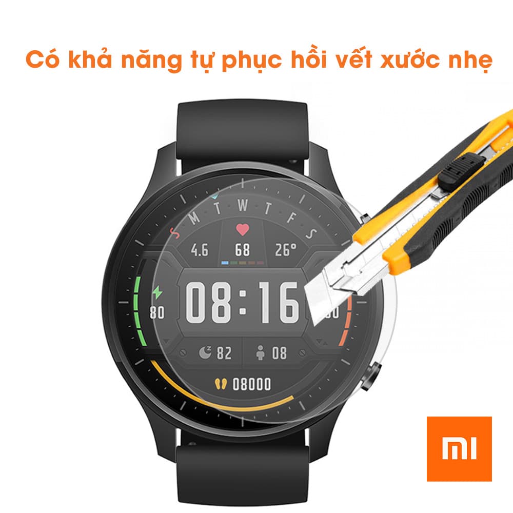 Cường lực Xiaomi Mi Watch Color bảo vệ màn hình đồng hồ - 2
