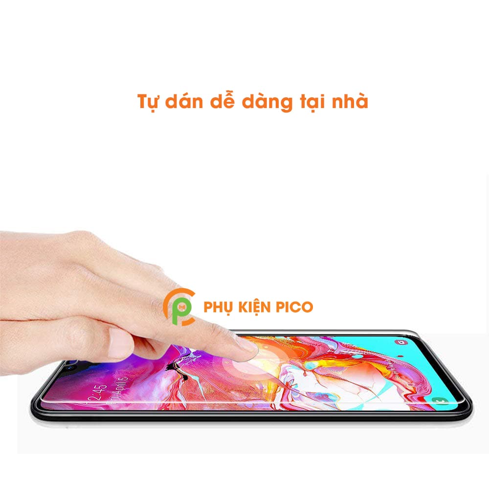 Cường lực Samsung Galaxy A70 chính hãng Maxshield viền cong 2.5D - 4