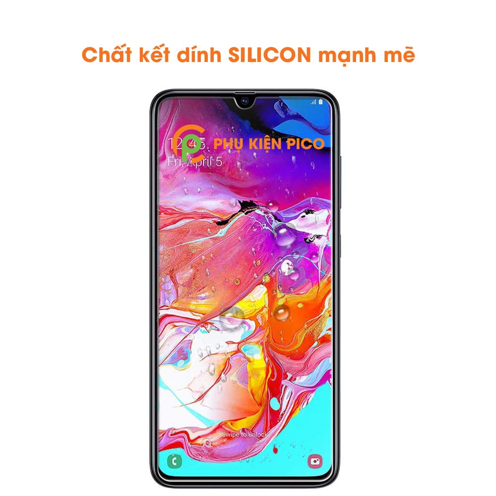Cường lực Samsung Galaxy A70 chính hãng Maxshield viền cong 2.5D - 7