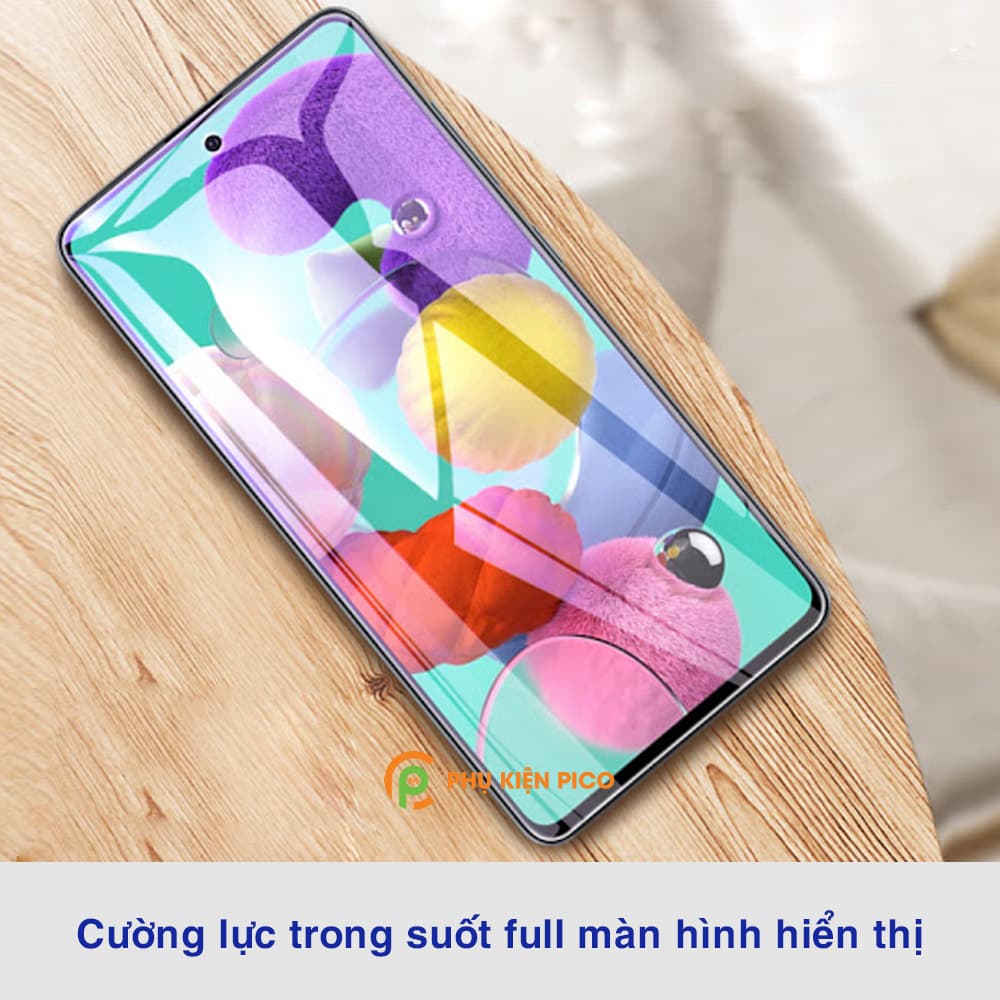 Kính cường lực Samsung A71 full màn hình trong suốt dùng chung với mọi loại ốp lưng - 6