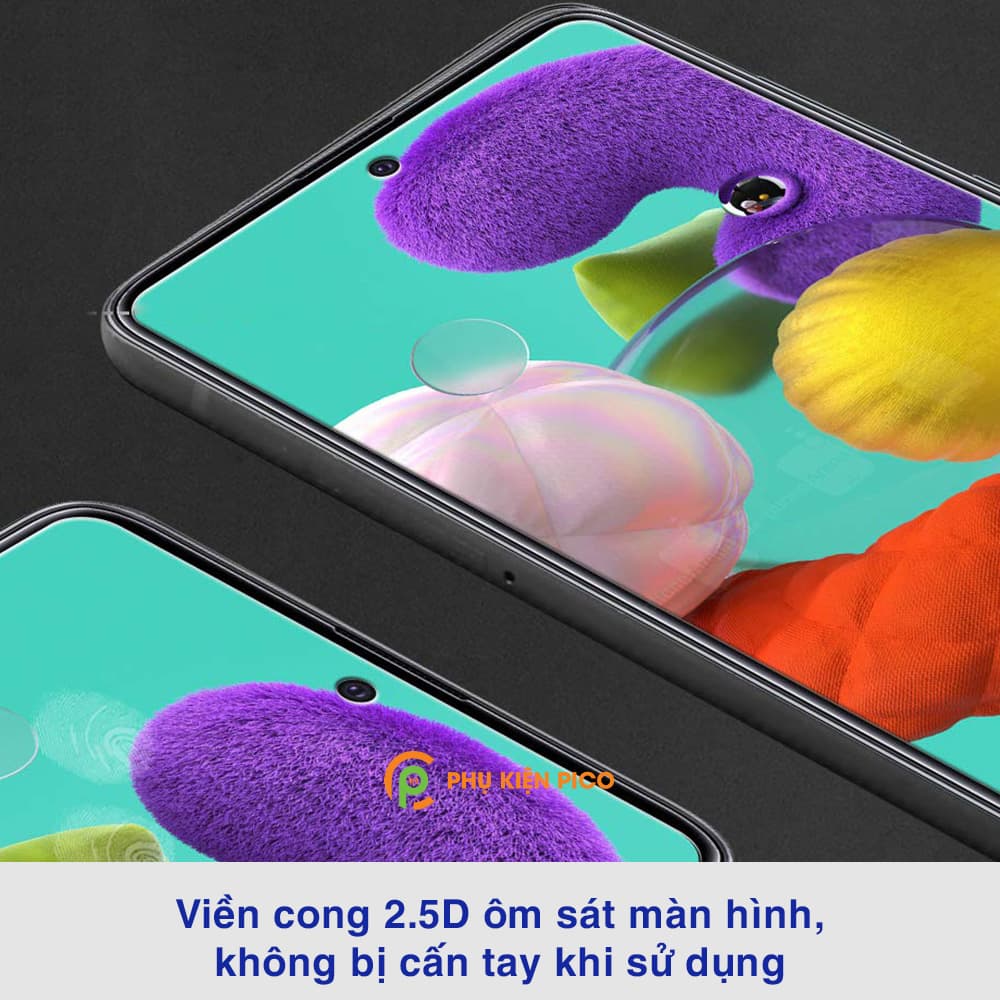 Kính cường lực Samsung A71 full màn hình trong suốt dùng chung với mọi loại ốp lưng - 4
