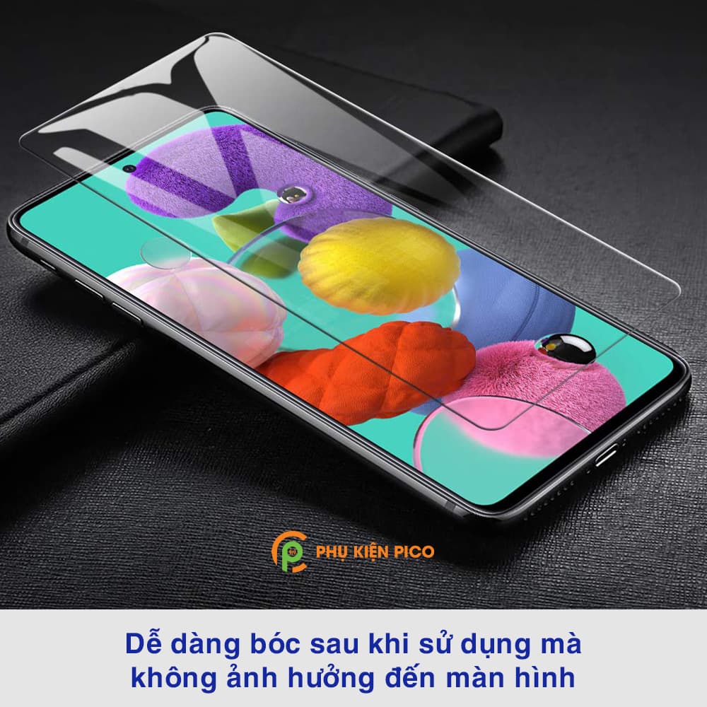 Kính cường lực Samsung A71 full màn hình trong suốt dùng chung với mọi loại ốp lưng - 3