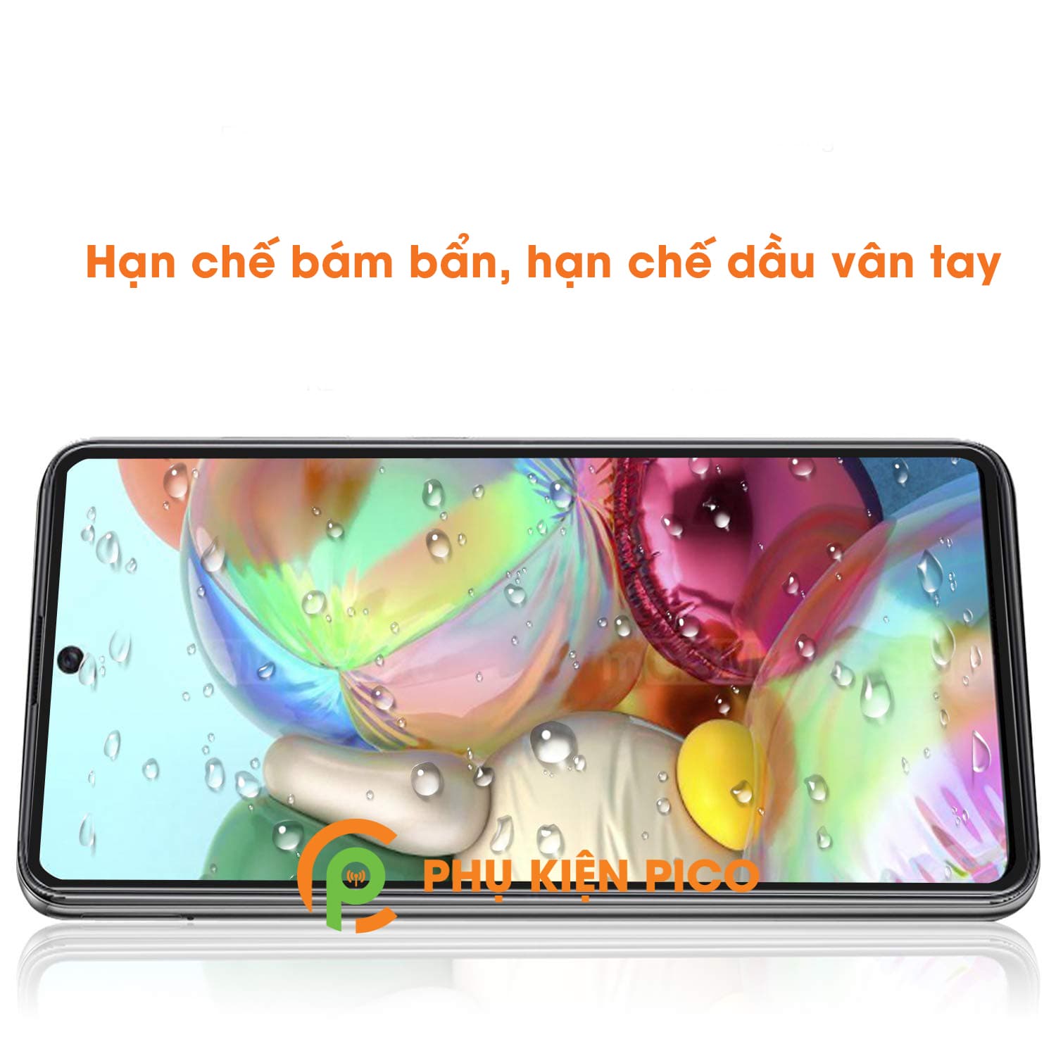 Cường lực Samsung Galaxy A71 viền siêu mỏng và Dán camera Samsung A71 - 4