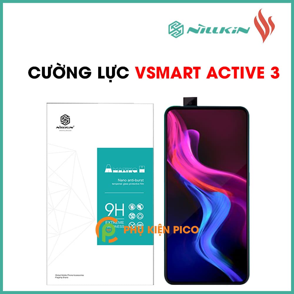 Kính cường lực Vsmart Active 3 chính hãng Nillkin Amazing H