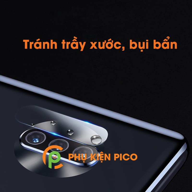 Dán cường lực camera Xiaomi Poco X2 chống xước bảo vệ camera - 5