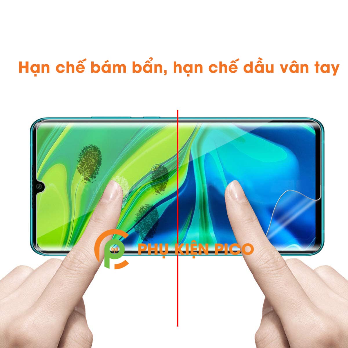 Cường lực Xiaomi Mi Note 10 Pro chính hãng T-Max Liquid trong suốt keo UV full màn hình - 5