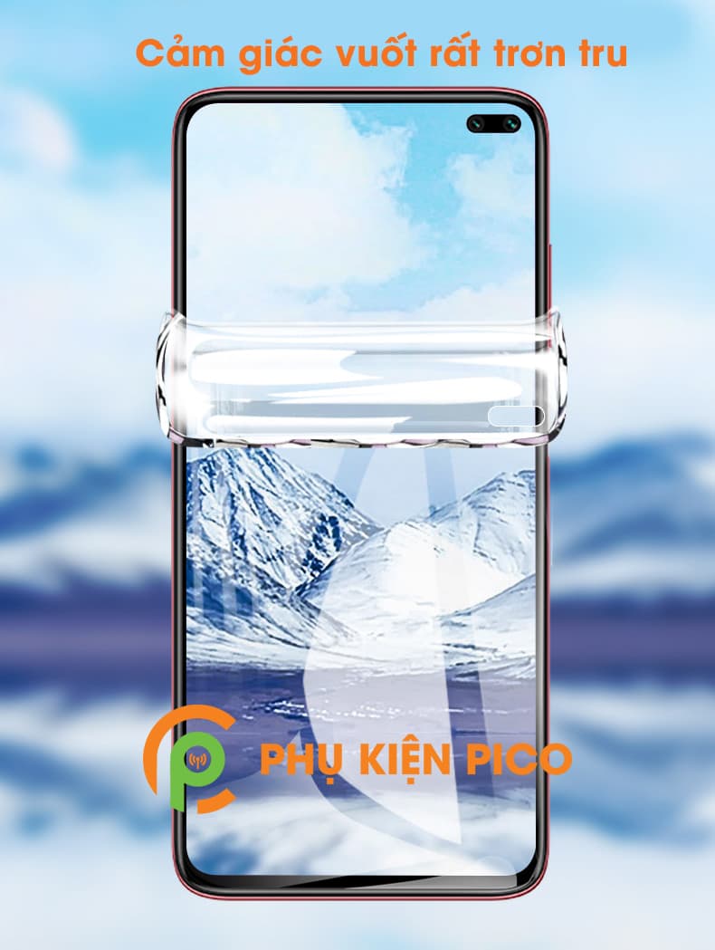 Dán màn hình Xiaomi Poco X2 PPF cao cấp trong suốt full keo - 4