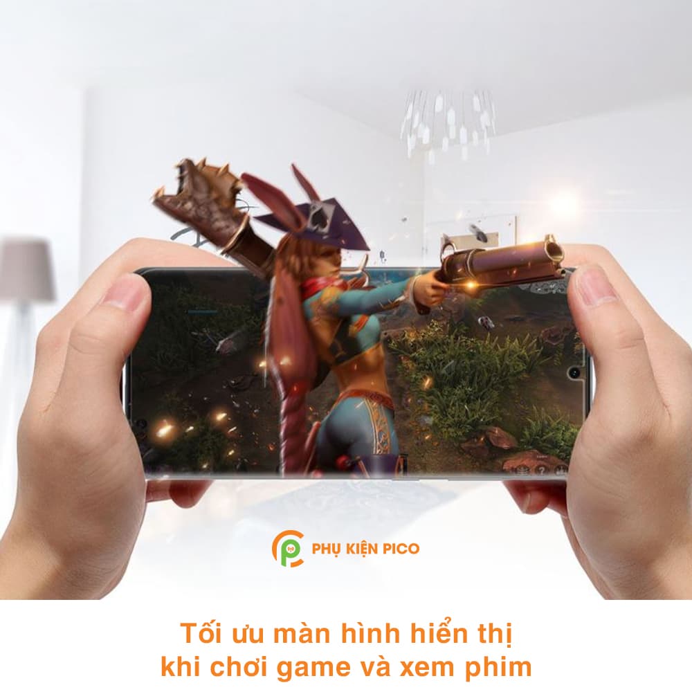 Dán màn hình Samsung S20 Plus full màn hình PPF dẻo trong suốt chính hãng Maxshield - 6