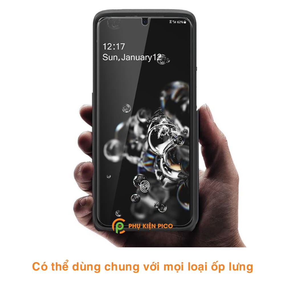 Dán màn hình Samsung S20 Plus full màn hình PPF dẻo trong suốt chính hãng Maxshield - 7