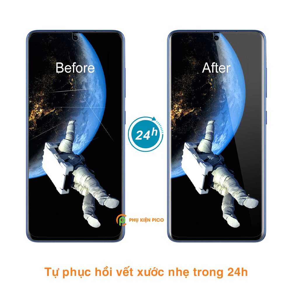 Dán màn hình Samsung S20 Plus full màn hình PPF dẻo trong suốt chính hãng Maxshield - 3
