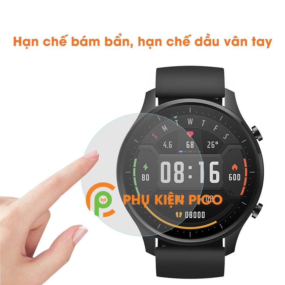 Dán màn hình Xiaomi Mi Watch Color PPF cao cấp bộ 2 chiếc - 4