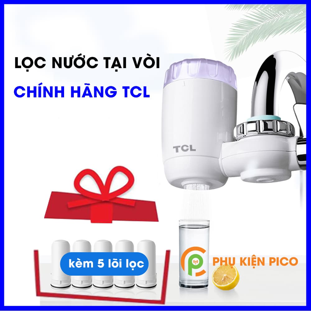 Đầu lọc nước tại vòi, Thiết bị khử mùi khử tạp chất chính hãng TCL TJ-LC102A01