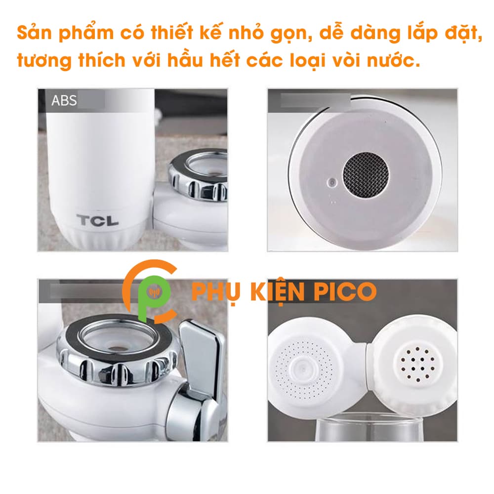 Đầu lọc nước tại vòi, Thiết bị khử mùi khử tạp chất chính hãng TCL TJ-LC102A01 - 3