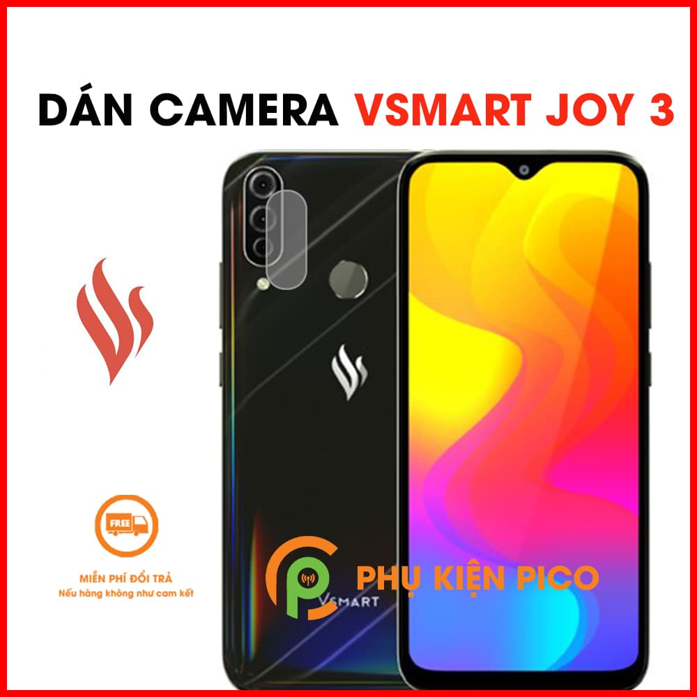 Dán camera Vsmart Joy 3 trong suốt chống xước bảo vệ camera