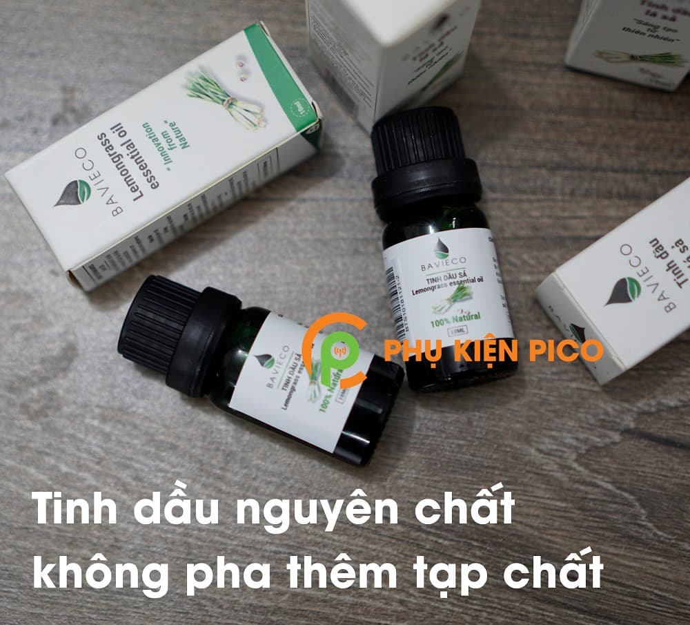 Tinh dầu sả nguyên chất chính hãng Bavieco 10ml - 2