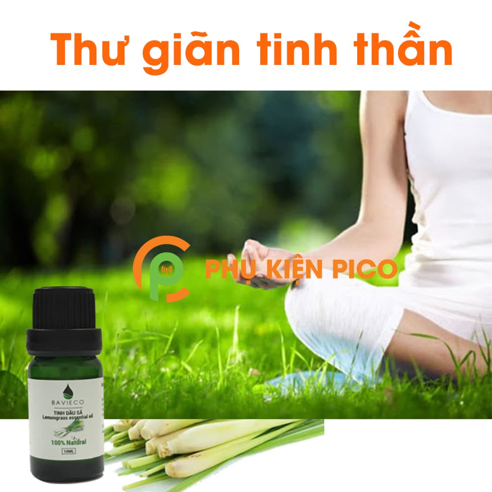 Tinh dầu sả nguyên chất chính hãng Bavieco 10ml - 5