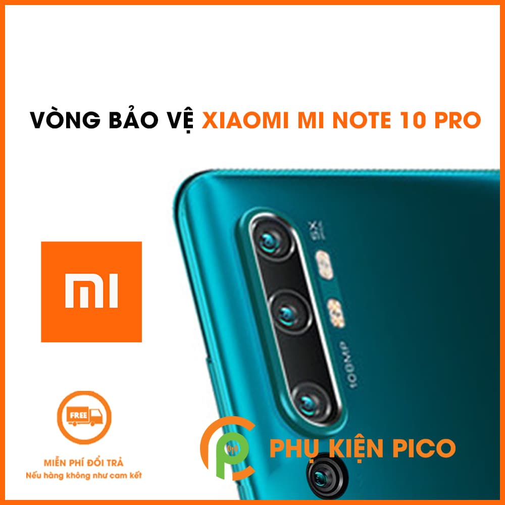 Vòng bảo vệ camera Xiaomi Mi Note 10 Pro - Ốp viền camera Xiaomi Mi Note 10 Pro màu xanh