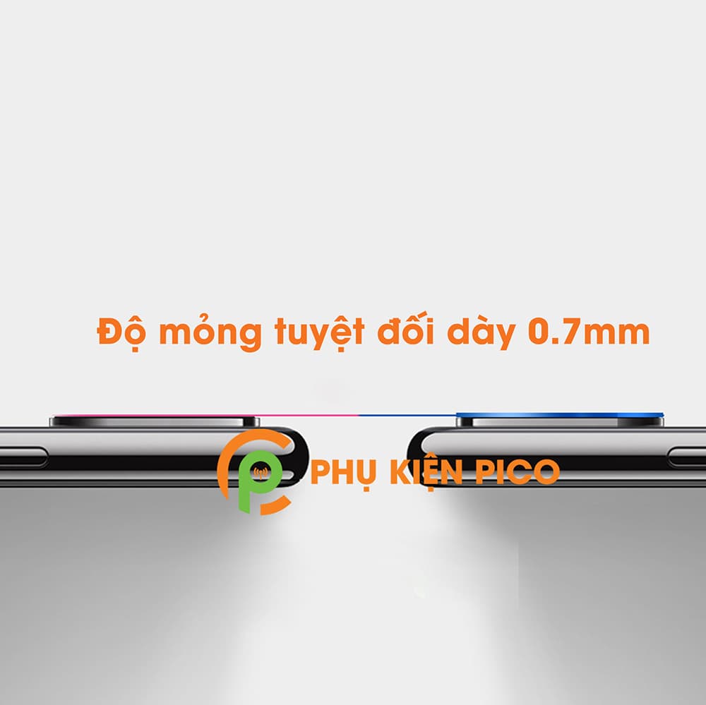 Vòng bảo vệ camera Xiaomi CC9 Pro - Ốp viền camera Xiaomi CC9 Pro màu xanh - 5