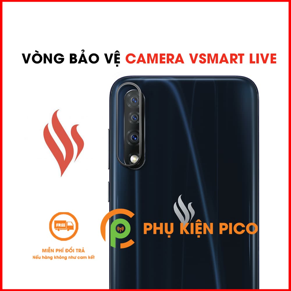 Vòng bảo vệ camera Vsmart Live màu đen
