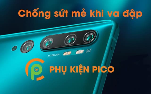 Vòng bảo vệ camera Xiaomi Mi Note 10 Pro - Ốp viền camera Xiaomi Mi Note 10 Pro màu đen - 3