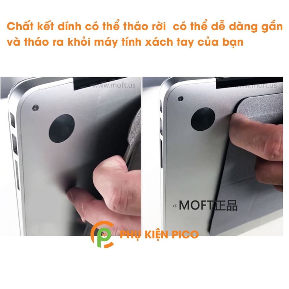Đế tản nhiệt laptop gấp gọn chính hãng MOFT - Giá đỡ tản nhiệt Laptop vô hình, cho máy tính xách tay, Ipad - 7