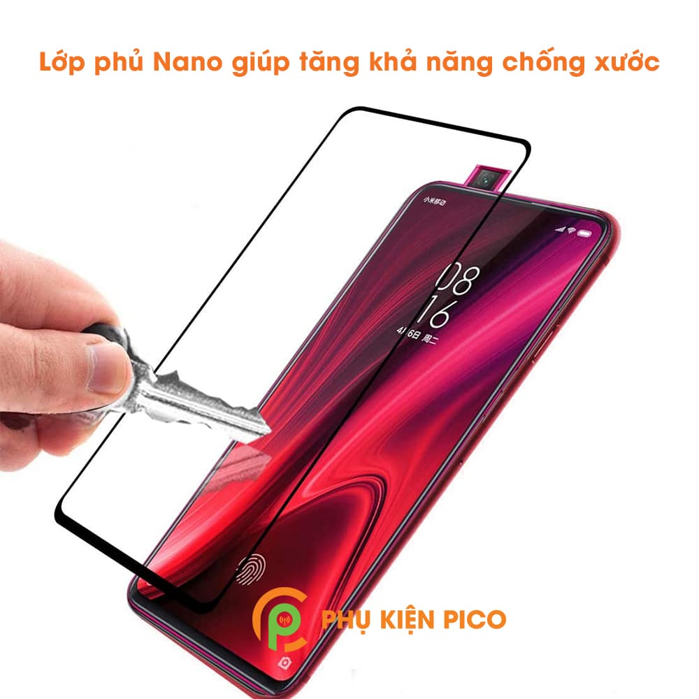 Cường lực Xiaomi Mi 9T chính hãng Monqiqi độ cứng 9H full màn hình - 5
